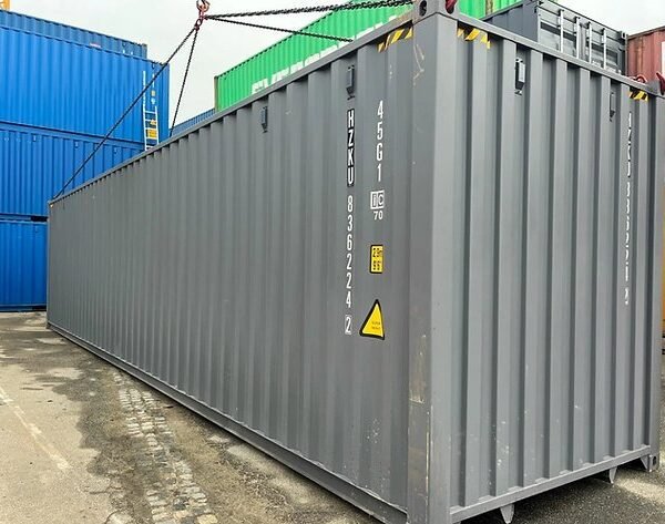 Conteneur Maritime de Stockage High Cube de 40 Pieds (12 Mètres)