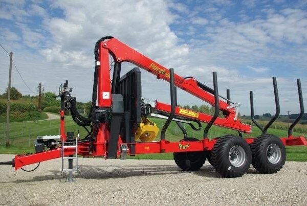 PKW Anhänger Holztransportanhänger PERZL type PRW 12-4