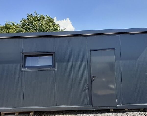 Container 6x2,5 sanitaire WC + douche + WC