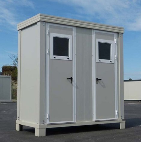 Conteneur Sanitaire SS1 neuf avec 2 WC et 2 Lave-mains